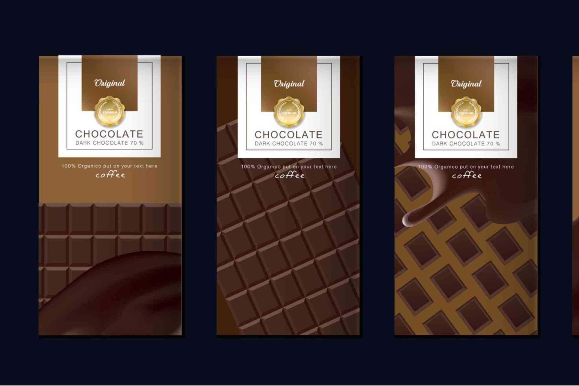Chocolate Packaging Design Template