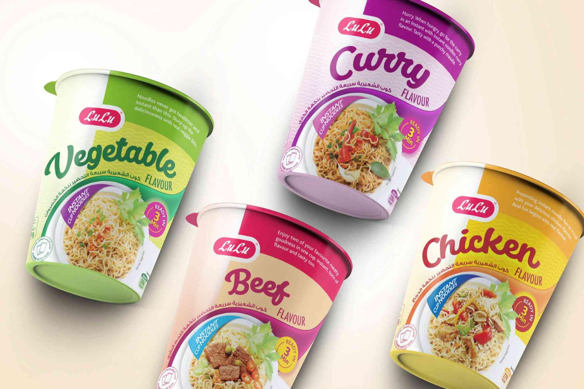 Cup Noodles Packaging Design