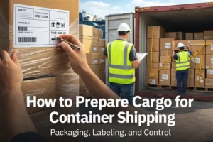 How to Prepare Cargo for Container Shipping: Packaging, Labeling, and Control