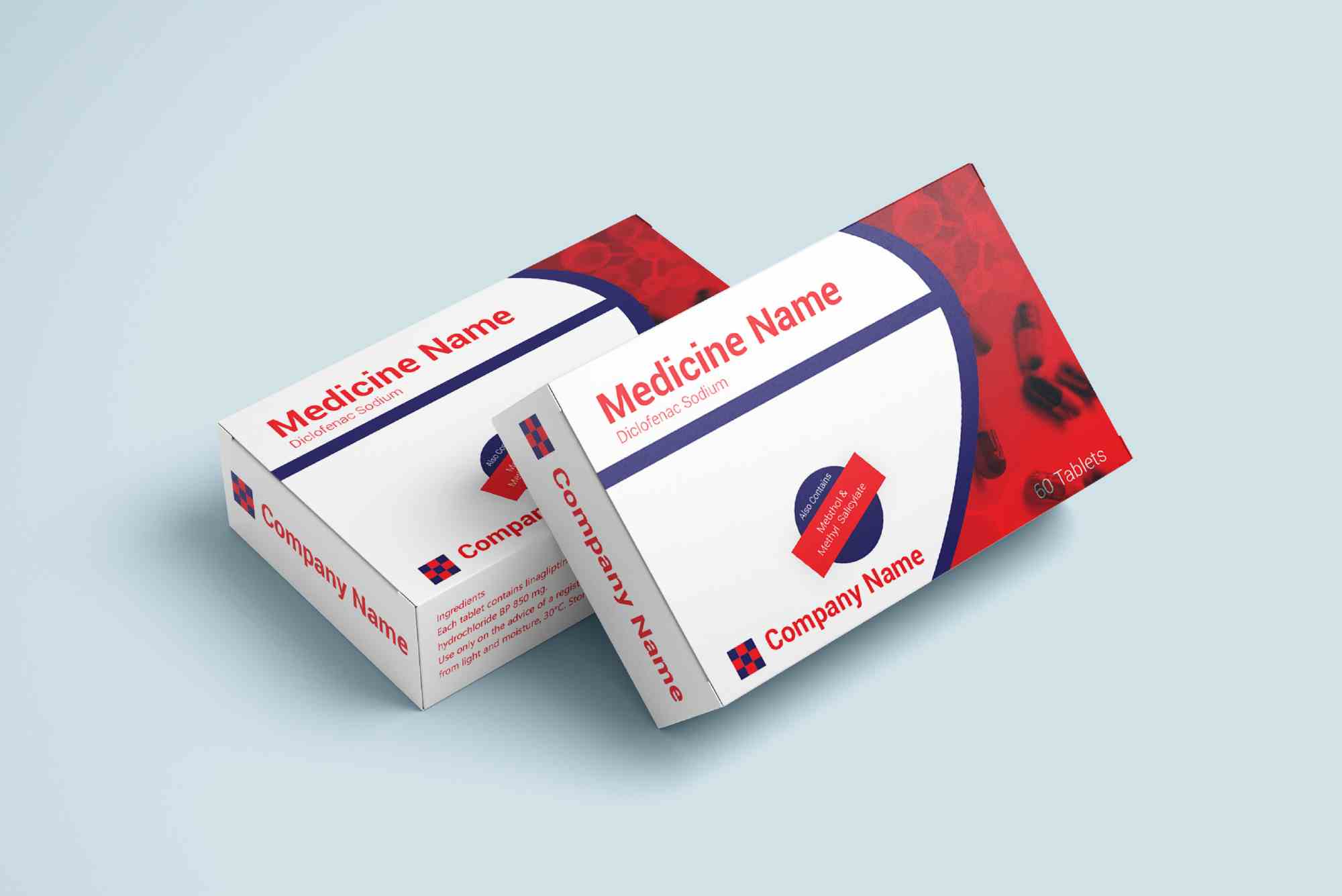 Medicine Box Packaging Design