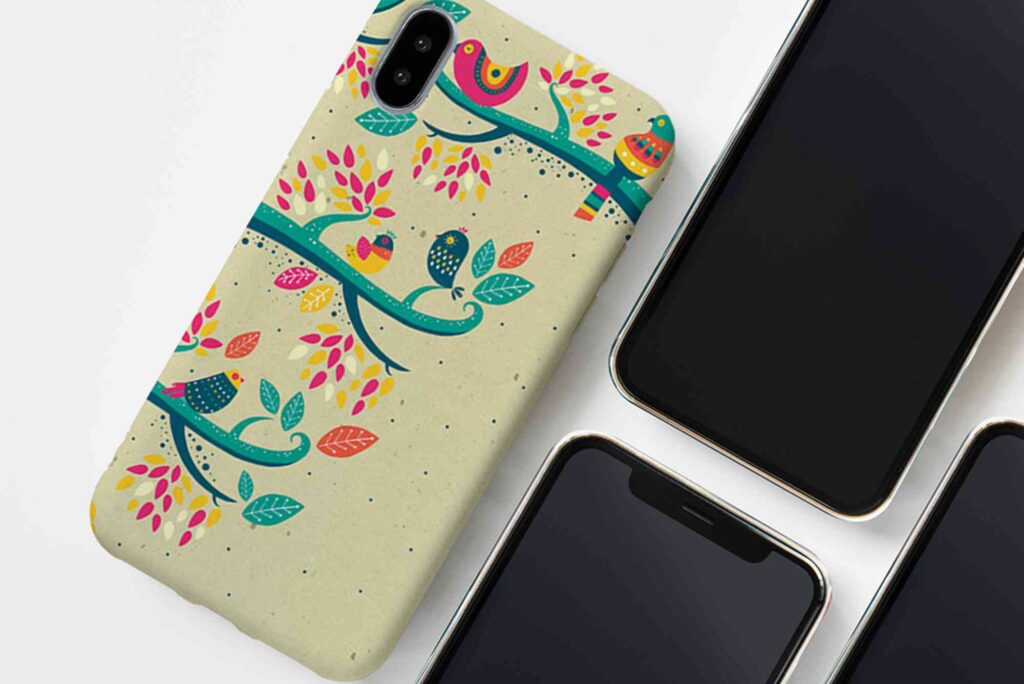 mobile cover printing design