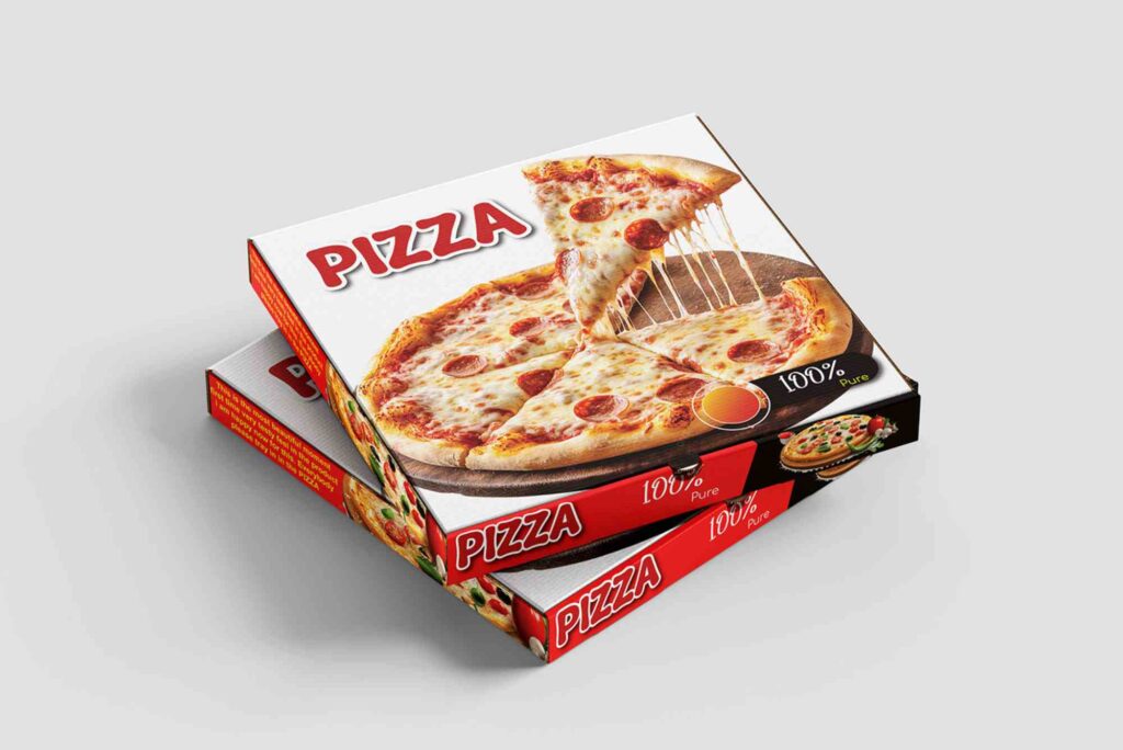 Pizza Box Logo Design