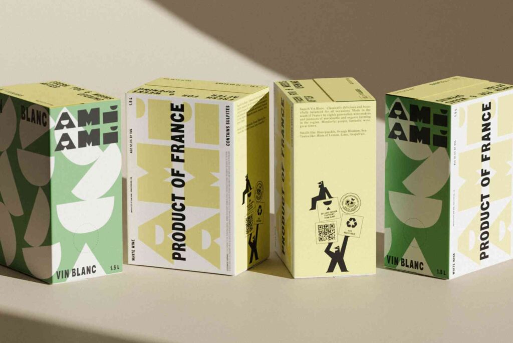 Wine Box Packaging Design