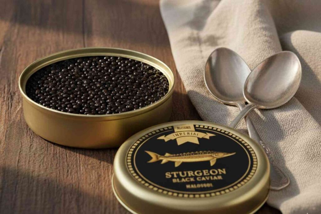 Caviar Packaging Design