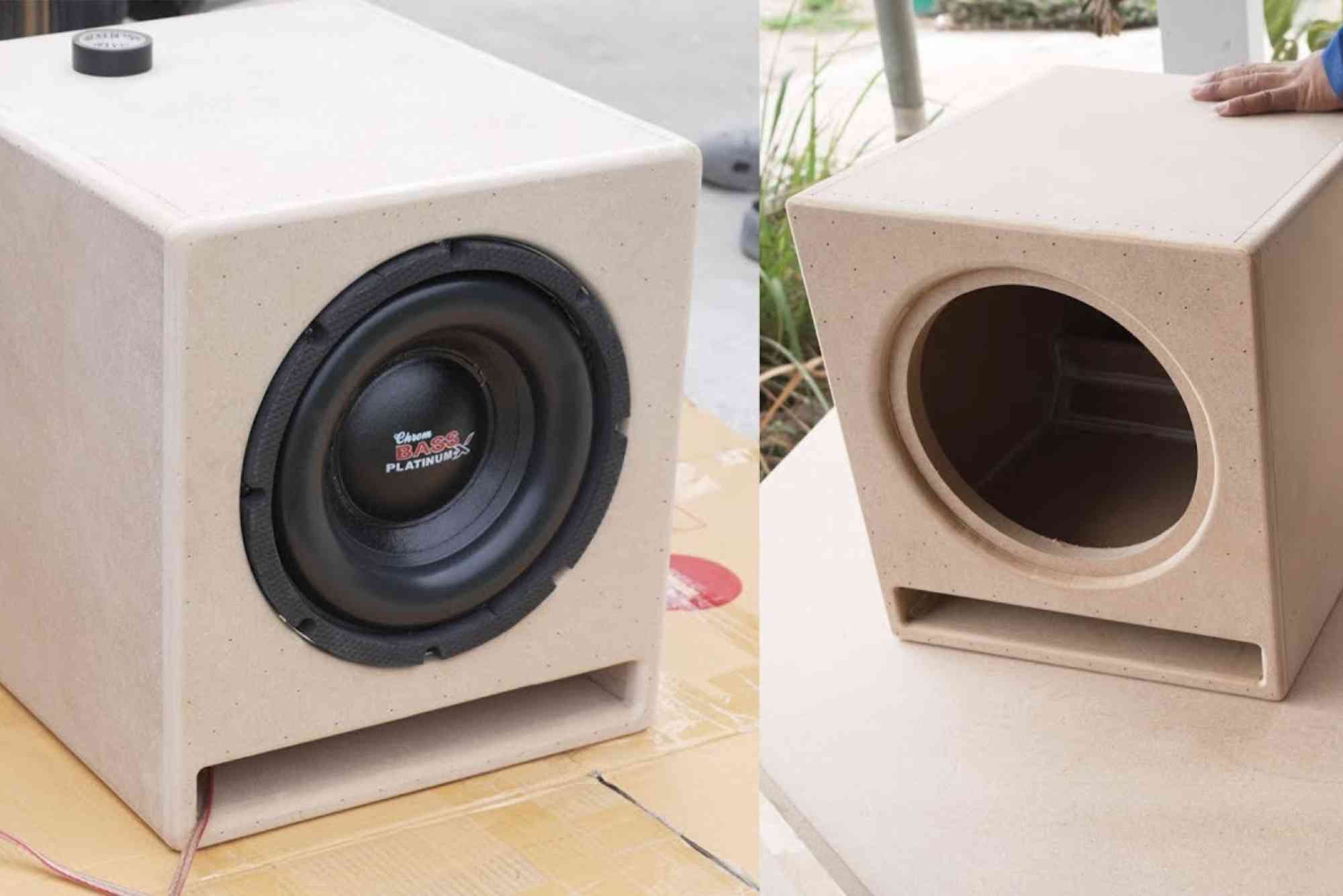 Single Speaker Box Design For Bass